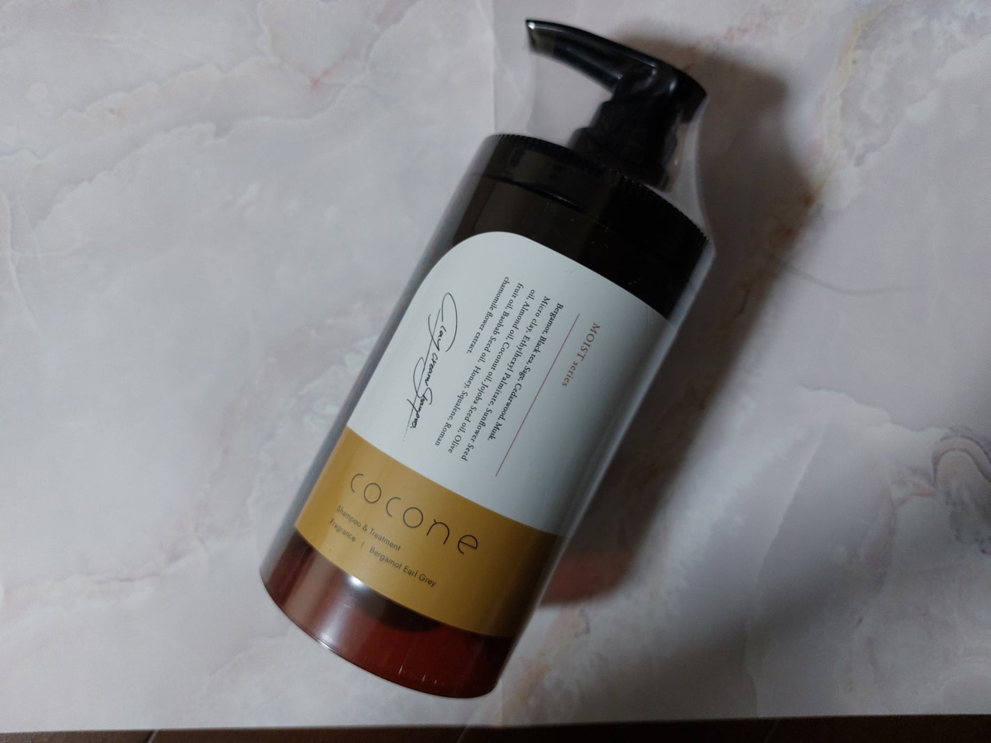 クレイクリームシャンプー(モイスト)/cocone/市販シャンプーを使ったクチコミ(4枚目)