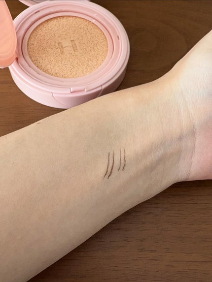 カバーマスターピンククッション/hince/クッションファンデーションを使ったクチコミ(3枚目)