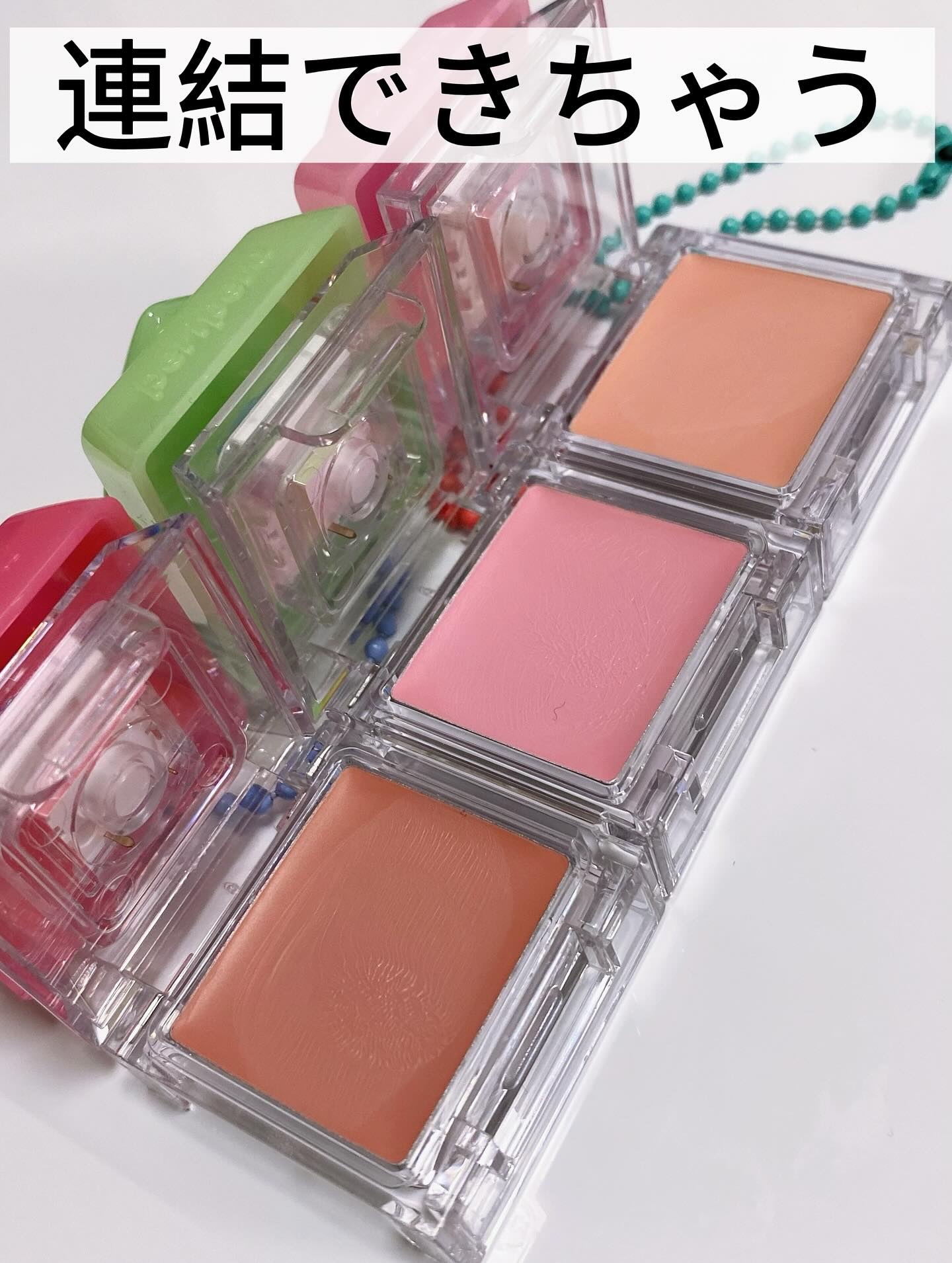 ペリペラ トック ブラッシュ キーキャップ/PERIPERA/パウダーチークを使ったクチコミ（2枚目）