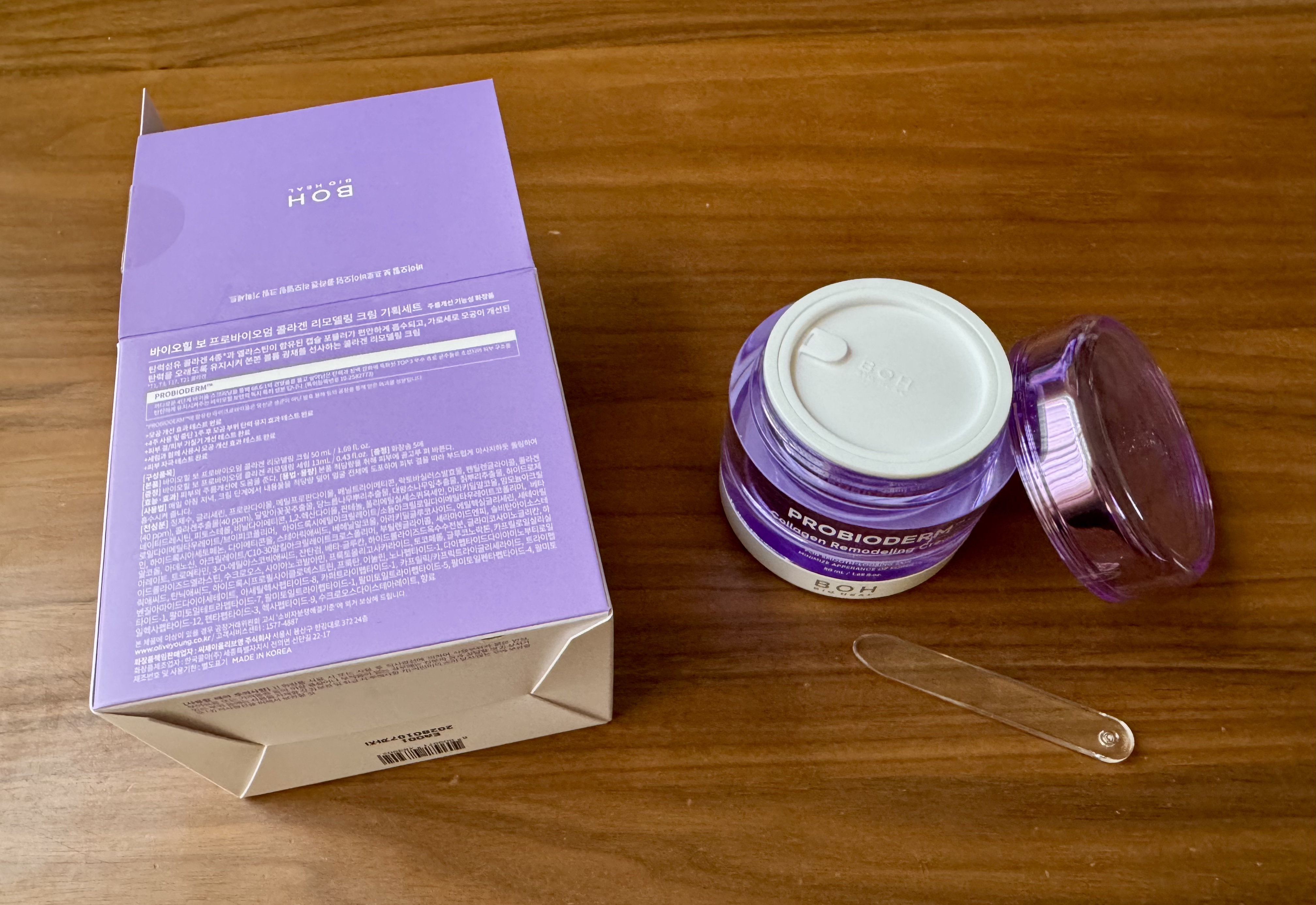 プロバイオダーム コラーゲン リモデリングクリーム/BIOHEAL BOH/フェイスクリームを使ったクチコミ（3枚目）