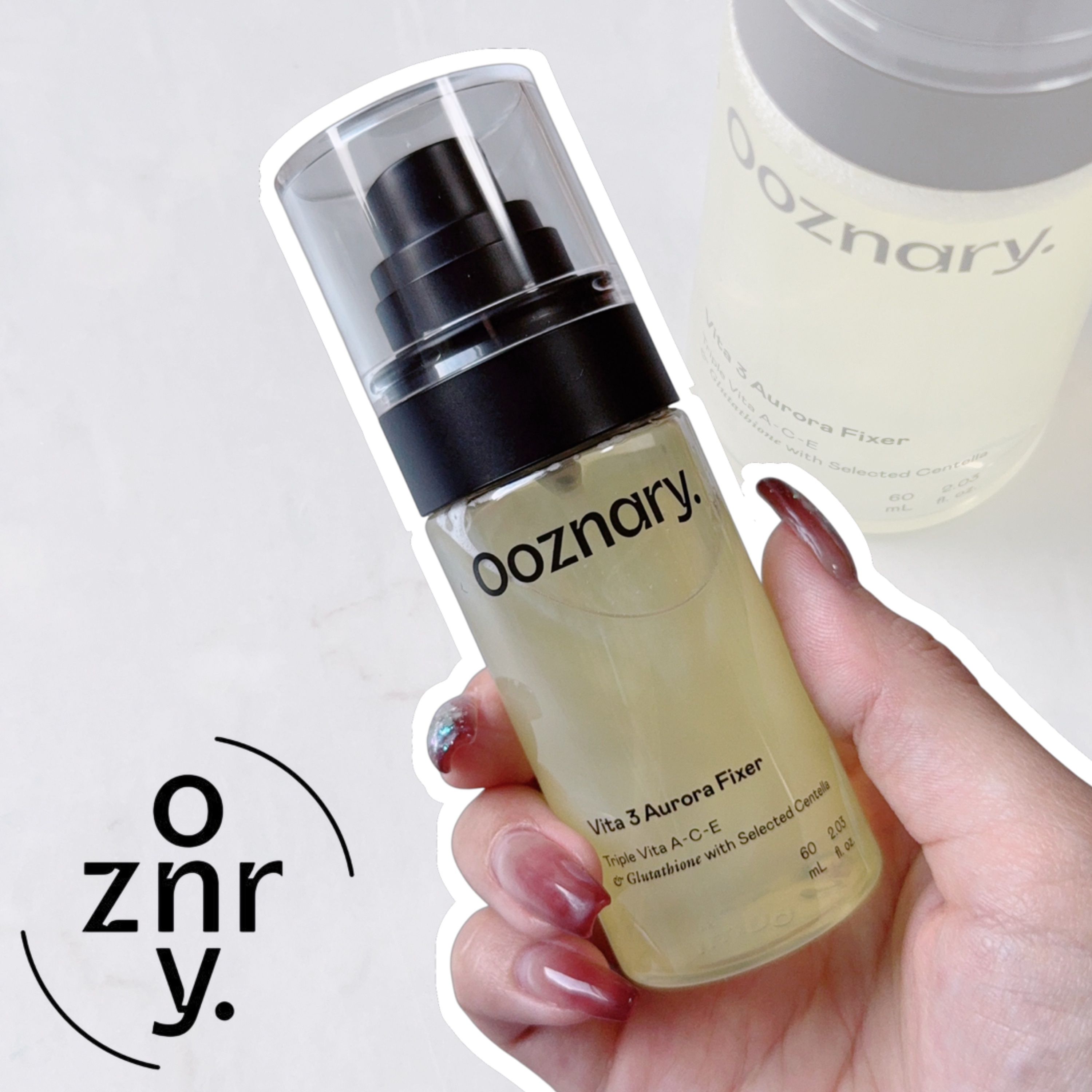 ビタ３オーロラフィクサートナー/オーズナリー/フィックスミストを使ったクチコミ（1枚目）