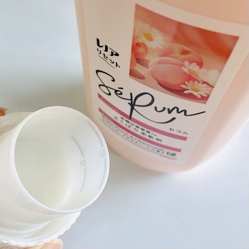 レノアリセット セラム ホワイトピーチ＆カモミールの香り/レノア/柔軟剤を使ったクチコミ（3枚目）