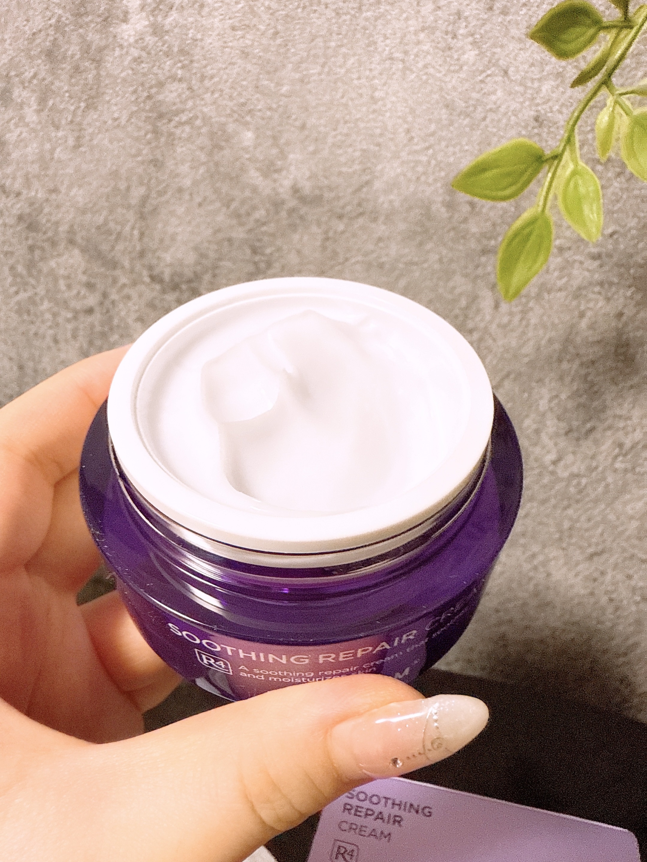 [R4] SOOTHING REPAIR CREAM /ダーマファーム/フェイスクリームを使ったクチコミ（2枚目）