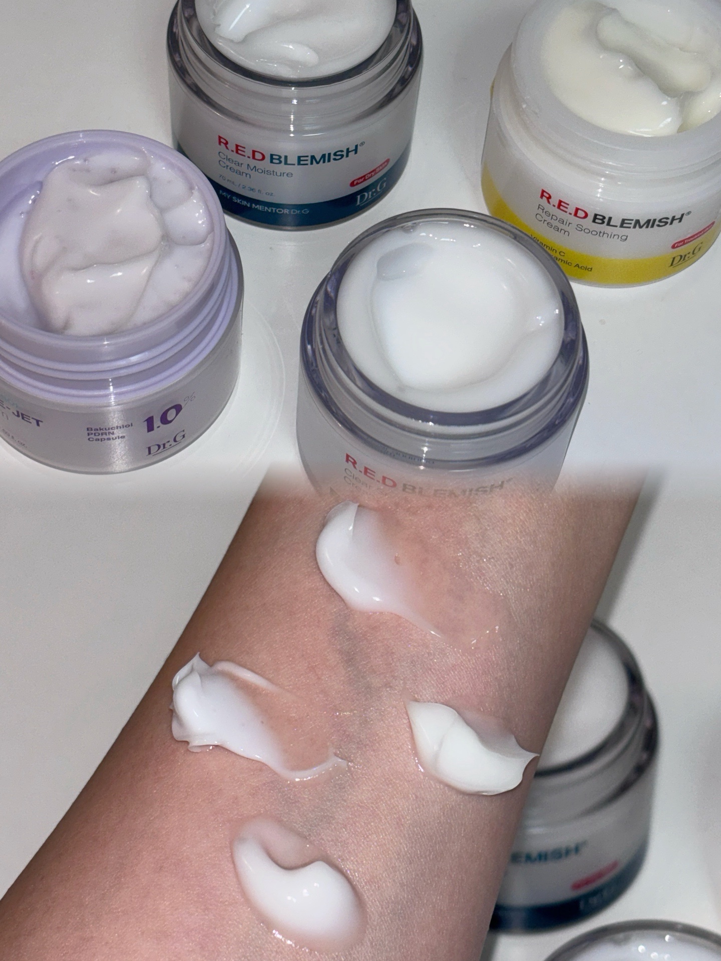 レッドブレミッシュ クリアスージングクリーム/Dr.G/フェイスクリームを使ったクチコミ（3枚目）
