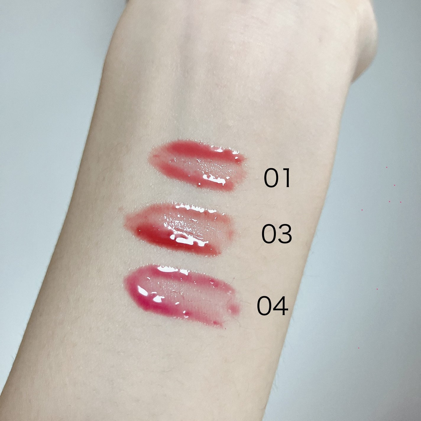 ベールカラーグロス/too cool for school/リップグロスを使ったクチコミ(3枚目)