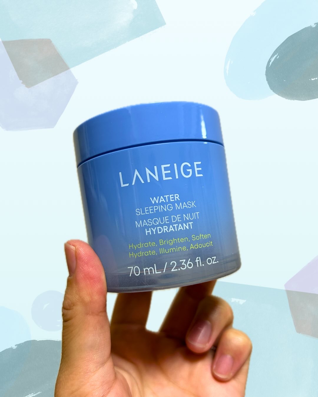 ウォータースリーピングマスク N/LANEIGE/フェイスクリームを使ったクチコミ（1枚目）