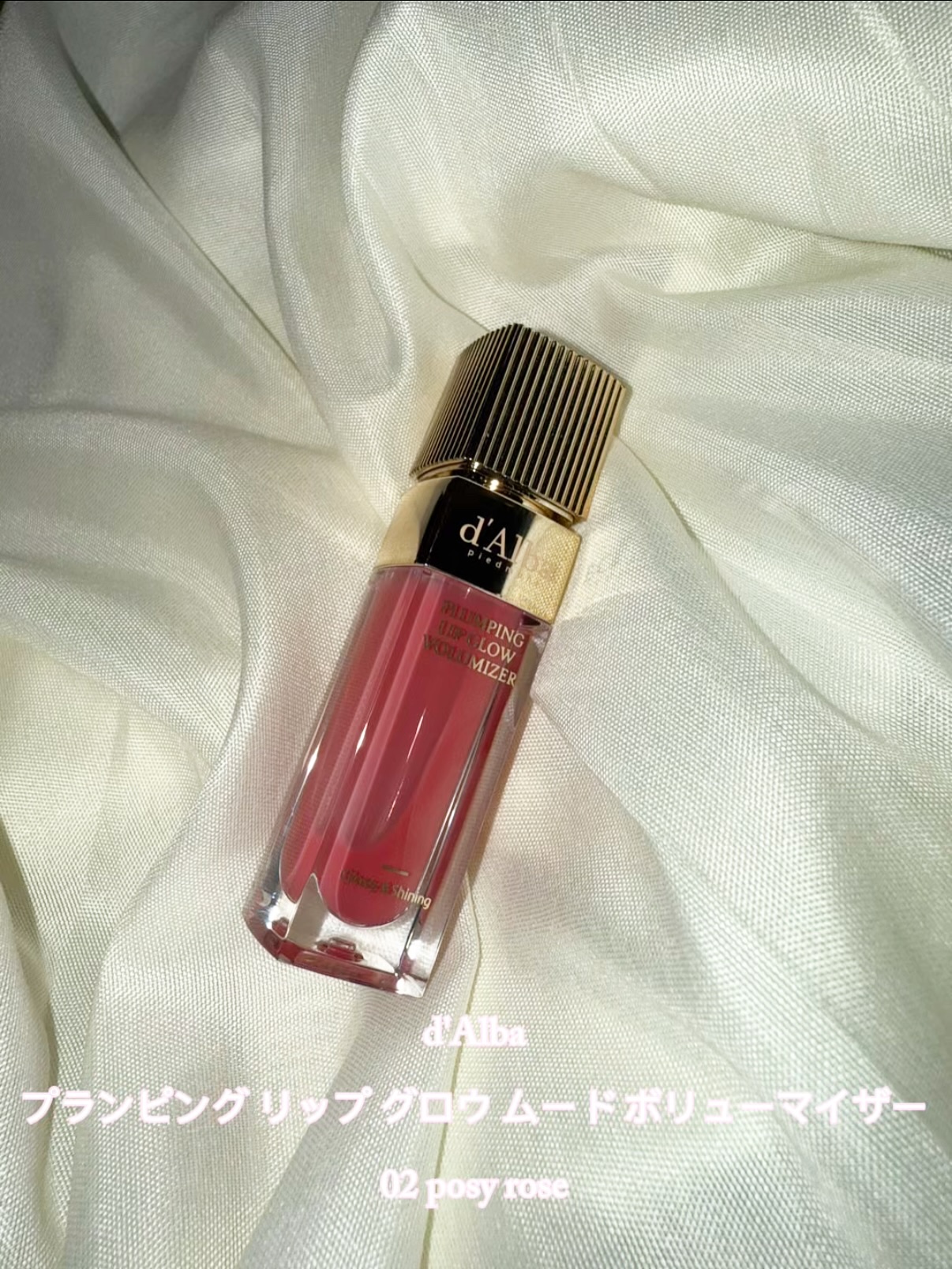 プランピングリップグロウムードボリューマイザー/ダルバ/リップグロスを使ったクチコミ（2枚目）