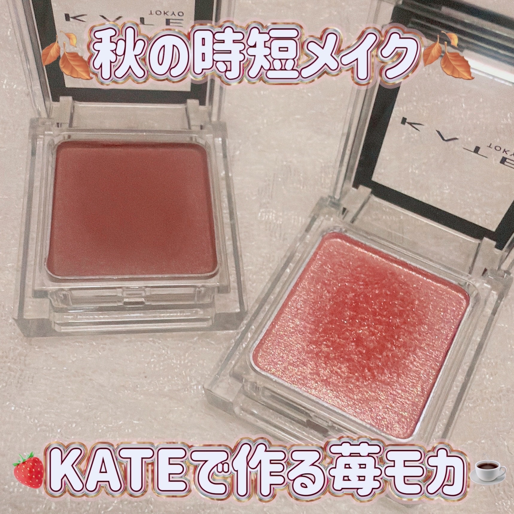 ケイト ザ アイカラー 069 ピンクベージュ/KATE/単色アイシャドウを使ったクチコミ（1枚目）