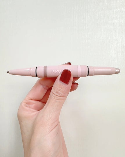 KM ダブルエンド涙袋メーカー/DAISO/スティックアイシャドウを使ったクチコミ(5枚目)