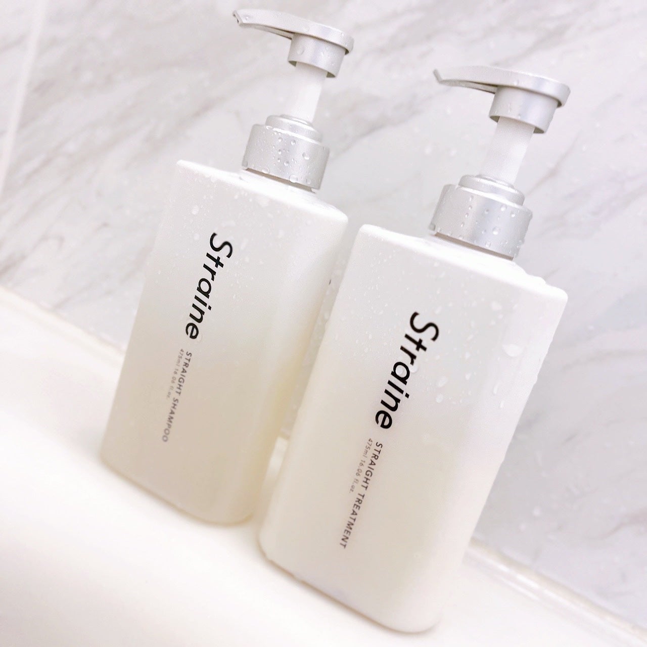 ストレートシャンプー/ストレートトリートメント ホワイトブロッサムの香り/Straine/市販シャンプーを使ったクチコミ(6枚目)