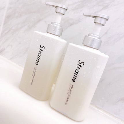 ストレートシャンプー/ストレートトリートメント ホワイトブロッサムの香り/Straine/市販シャンプーを使ったクチコミ(6枚目)