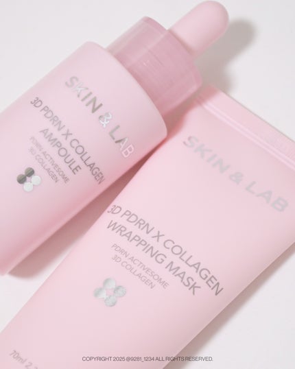 3D PDRN X コラーゲンアンプル/SKIN&LAB/美容液を使ったクチコミ(8枚目)