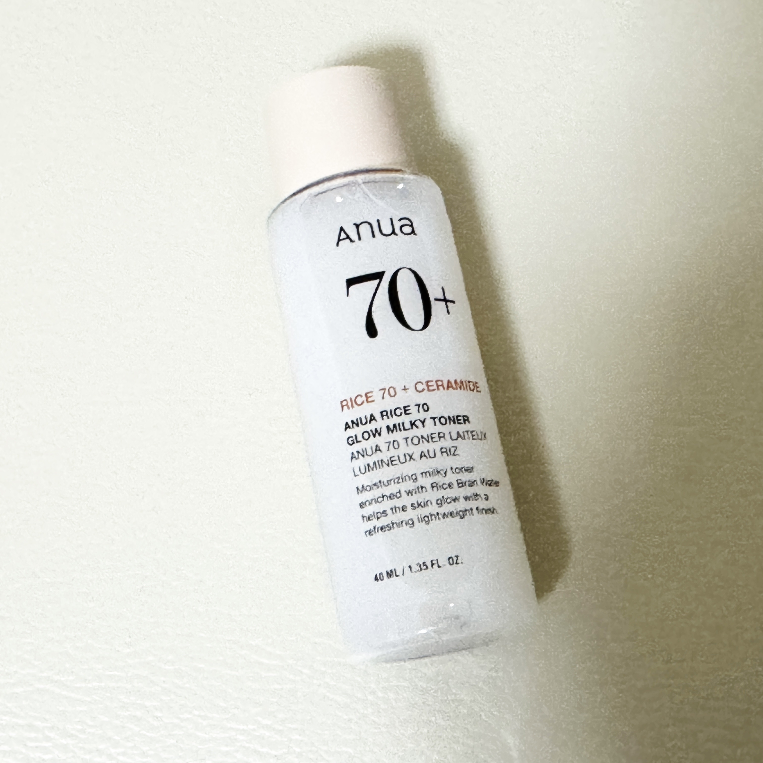 ライス70 グロウミルキートナー/Anua/化粧水を使ったクチコミ（2枚目）