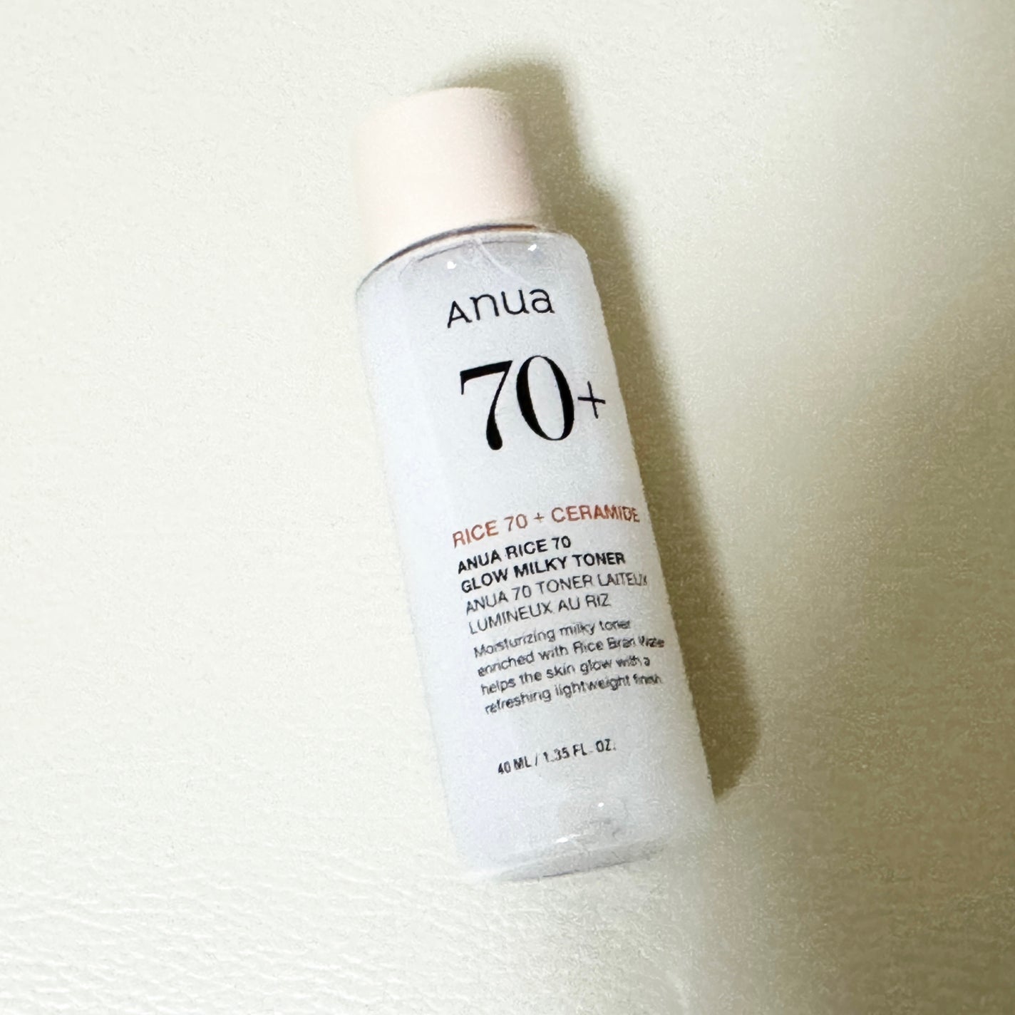 ライス70 グロウミルキートナー/Anua/化粧水を使ったクチコミ(2枚目)