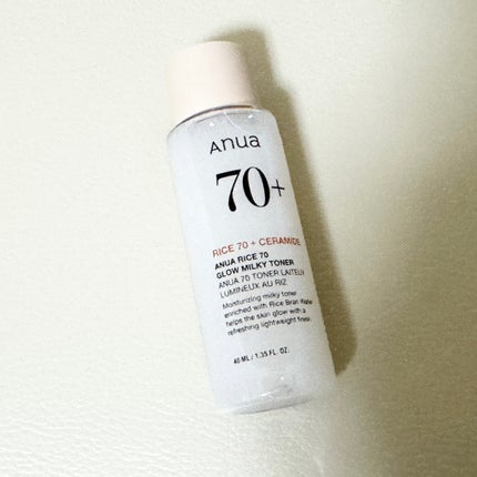 ライス70 グロウミルキートナー/Anua/化粧水を使ったクチコミ(2枚目)