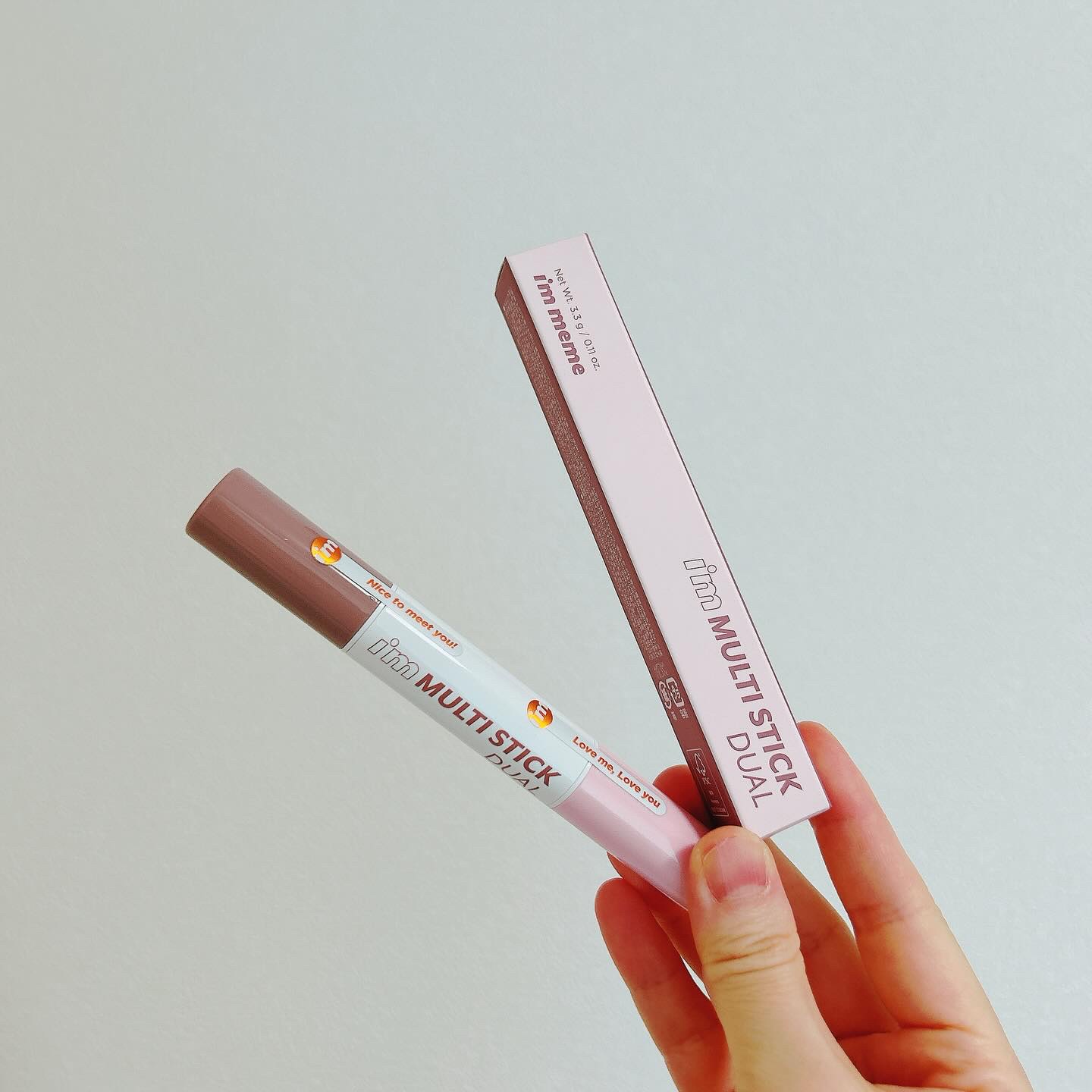 アイムマルチスティック デュアル/i’m meme/シェーディングを使ったクチコミ（2枚目）