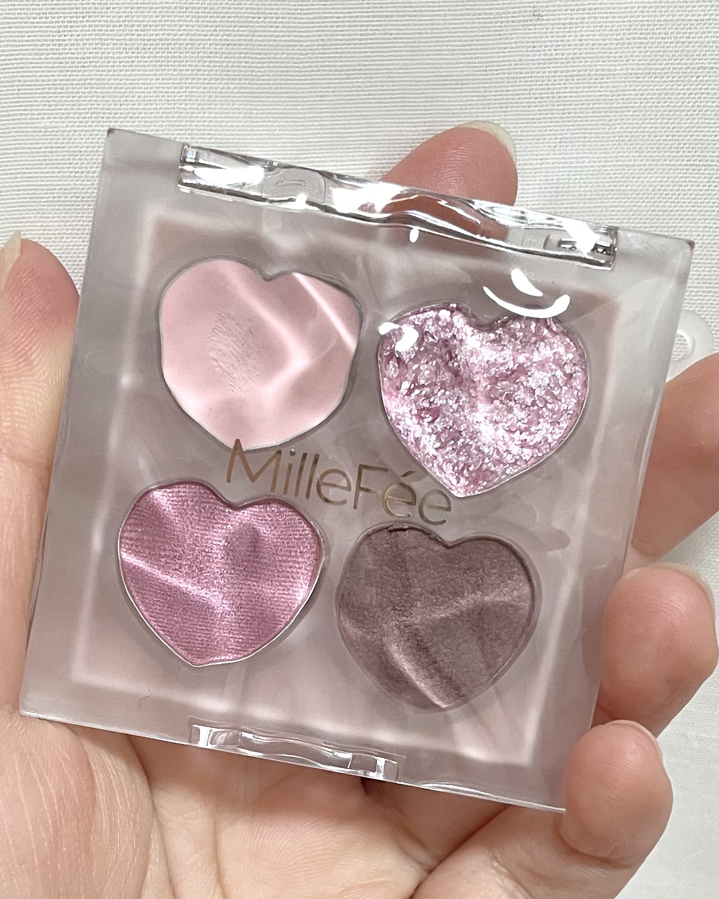 ぷくぷく涙袋パレット 03 スイートラベンダー /MilleFée/アイシャドウパレットを使ったクチコミ（2枚目）