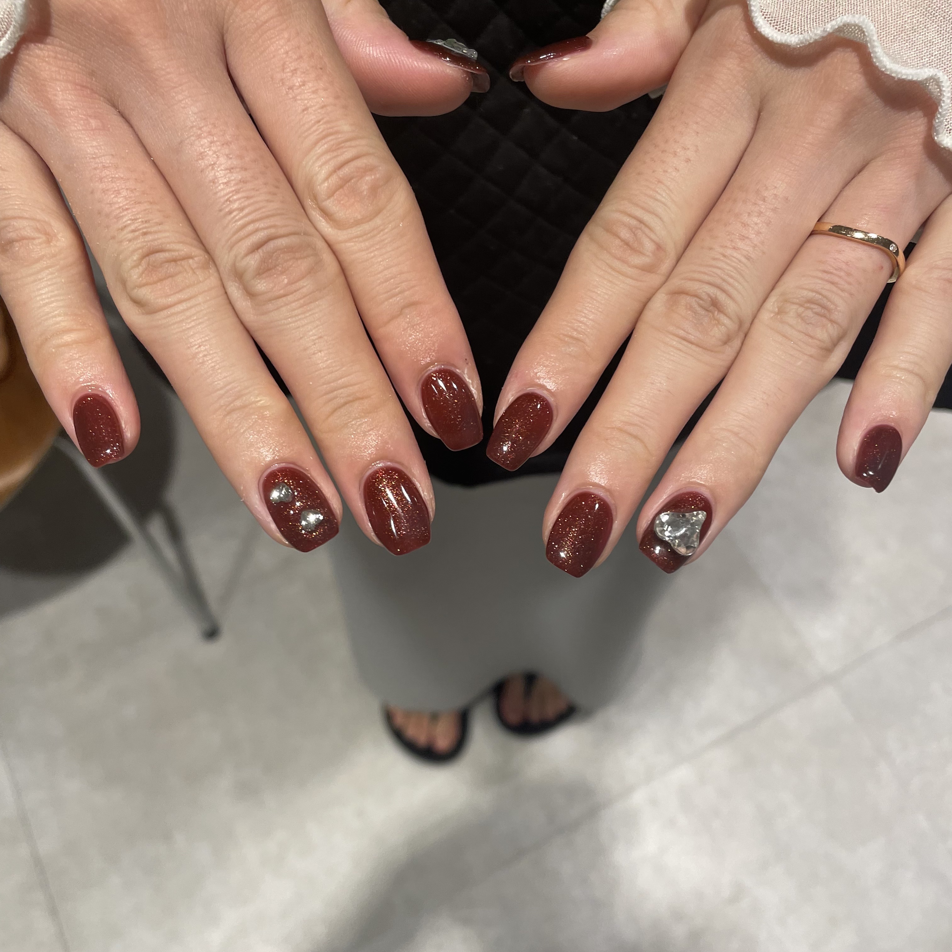 アミーチジェル/AMICI/ジェルネイルを使ったクチコミ（1枚目）