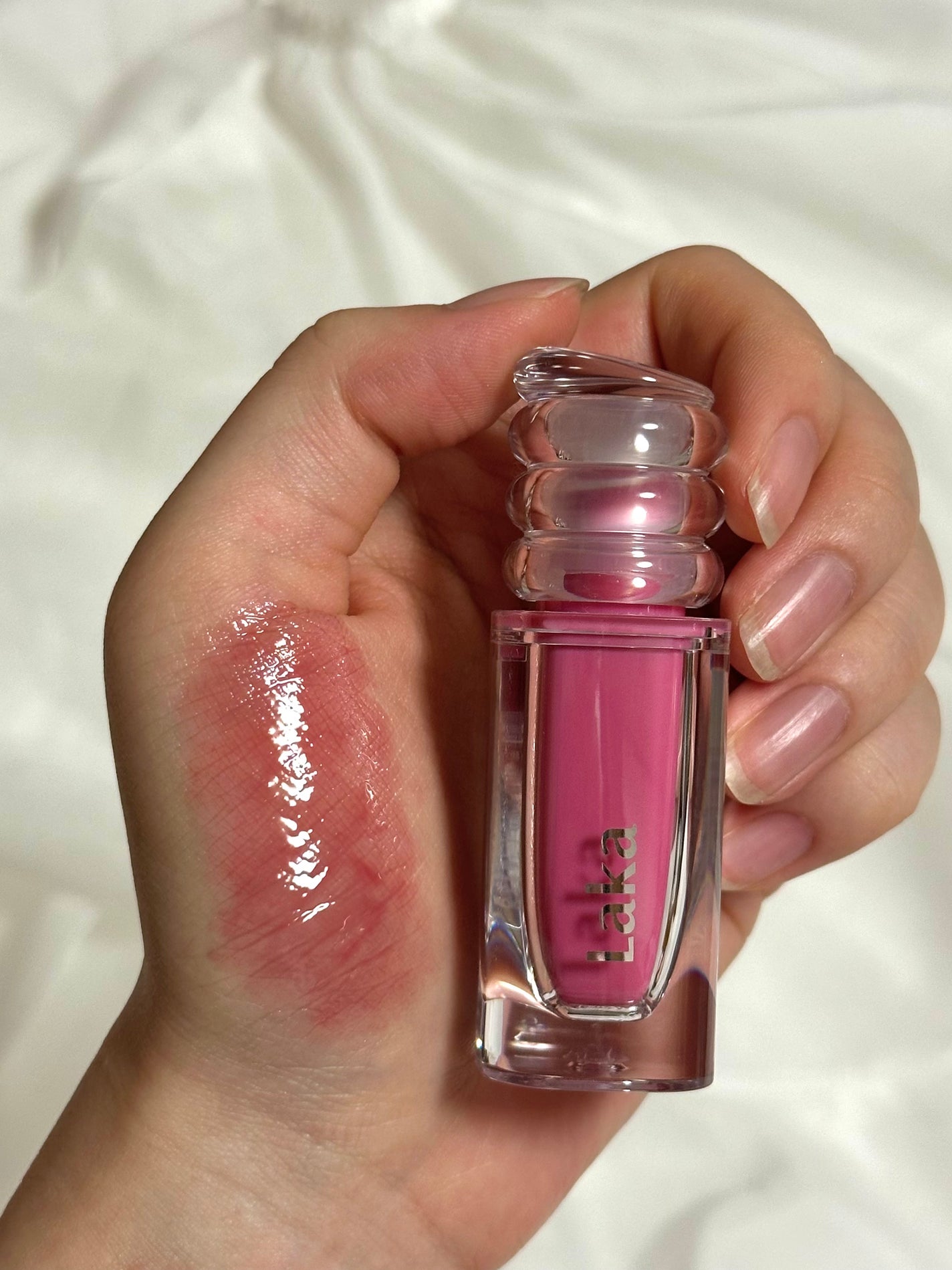 ラカ マキシグレイヤーティント/Laka/リップティントを使ったクチコミ(3枚目)