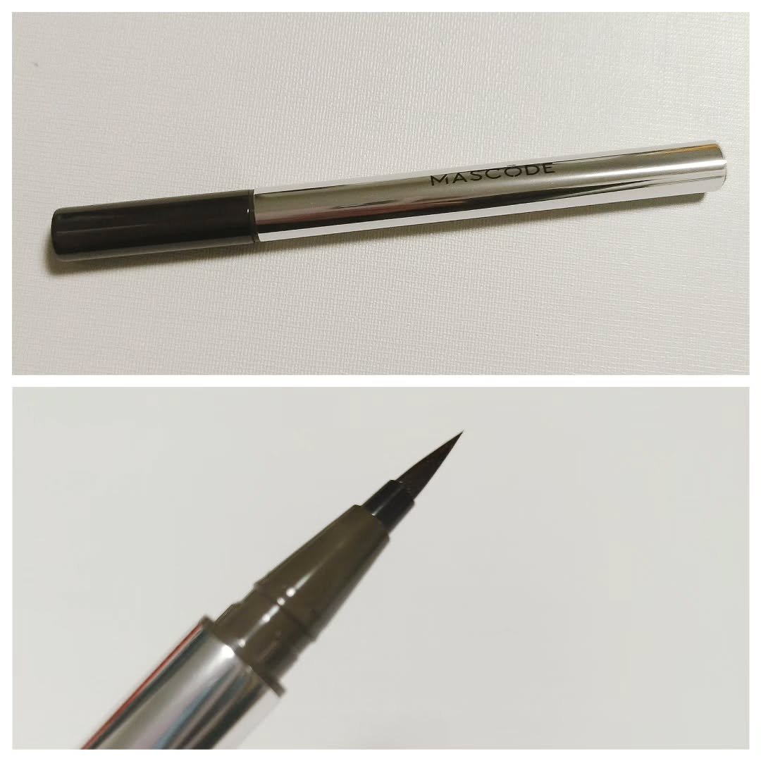 マスコード　スリークリキッド　アイライナー　/MASCODE/リキッドアイライナーを使ったクチコミ（2枚目）