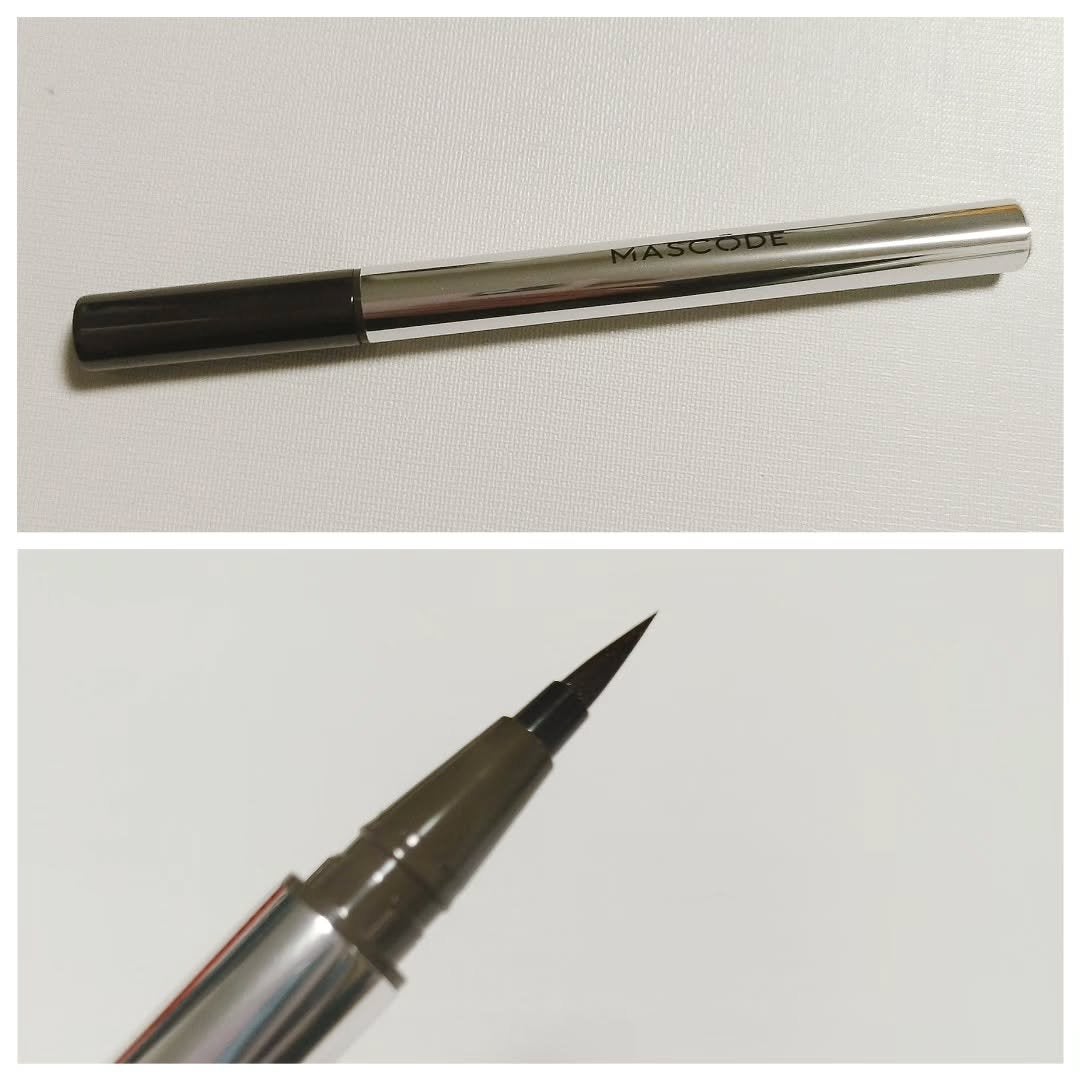 マスコード スリークリキッド アイライナー /MASCODE/リキッドアイライナーを使ったクチコミ(2枚目)