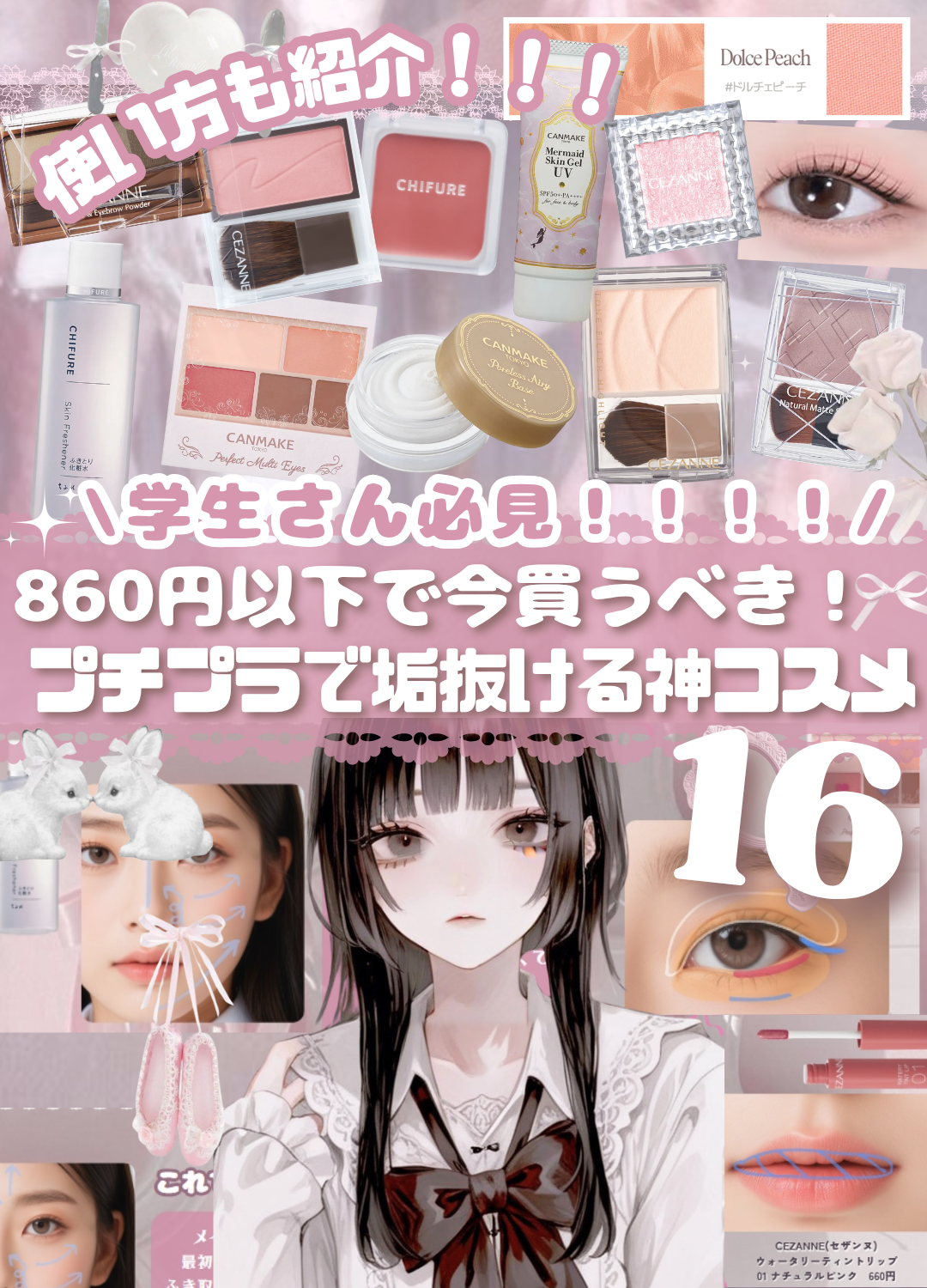 パーフェクトマルチアイズ/キャンメイク/アイシャドウパレットを使ったクチコミ(1枚目)