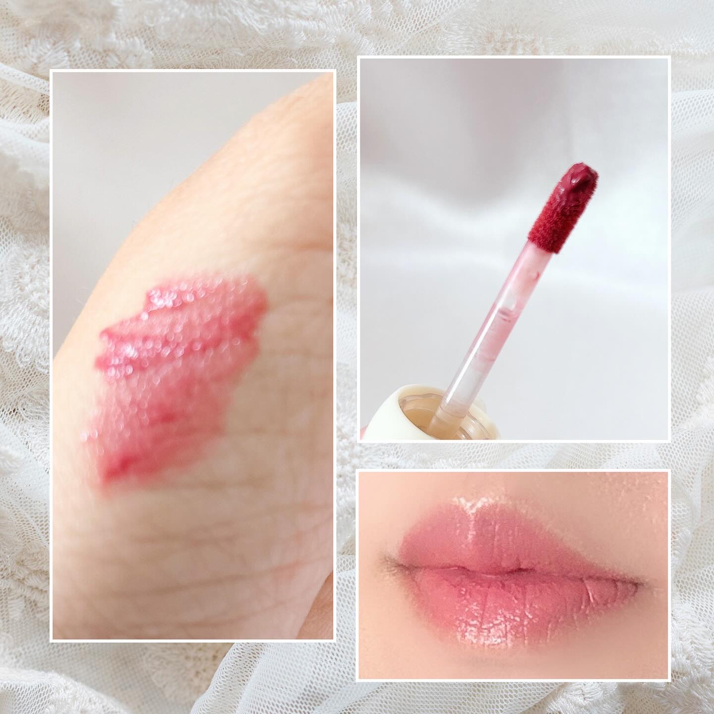 デイリームードマットリキッド/nuegray/リップグロスを使ったクチコミ（3枚目）