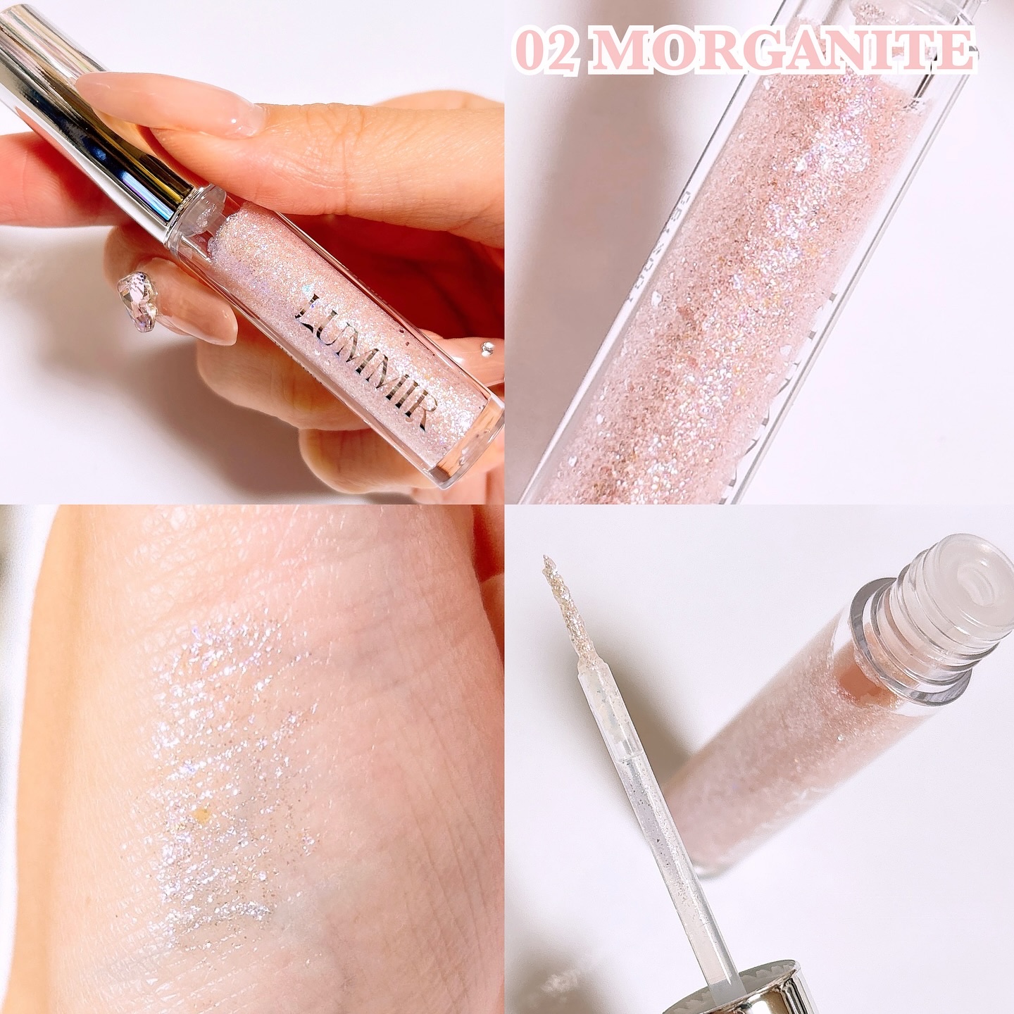 オンザステージリキッドグリッター/ルミル/グリッターを使ったクチコミ（3枚目）