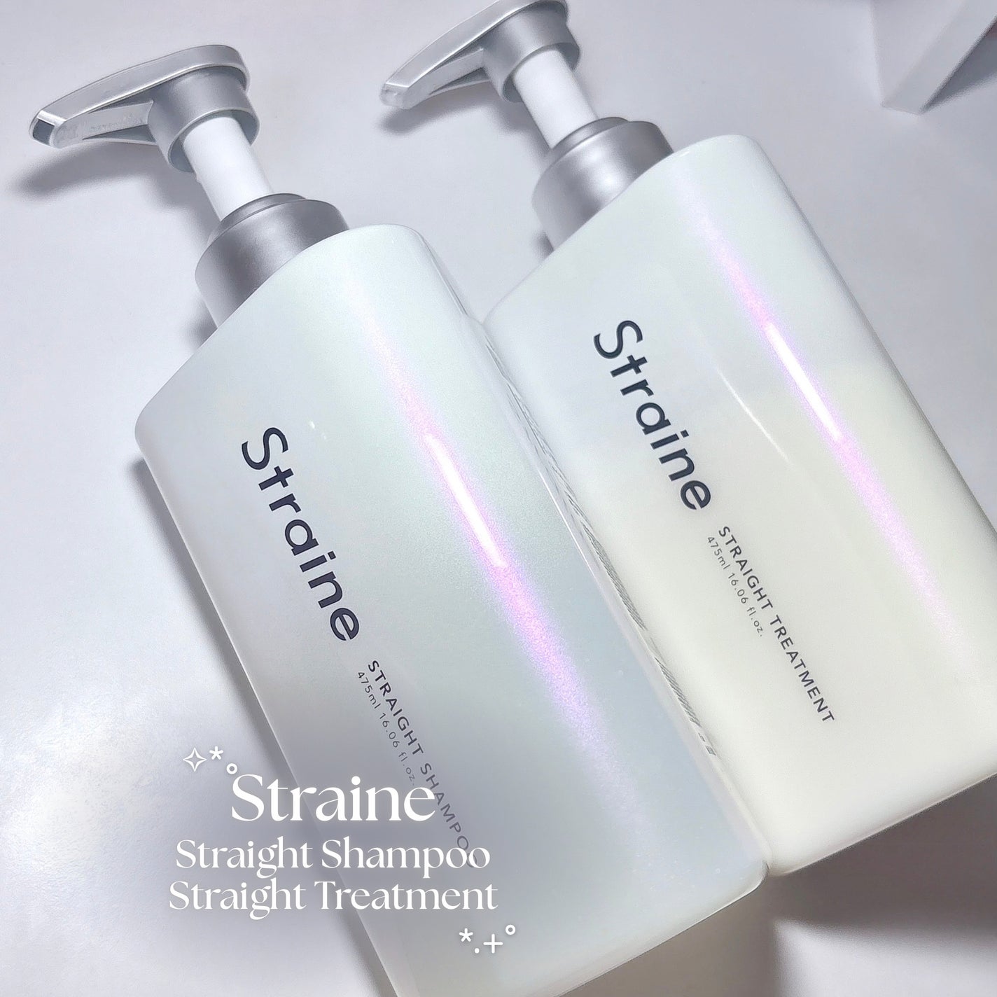 ストレートシャンプー/ストレートトリートメント ホワイトブロッサムの香り/Straine/市販シャンプーを使ったクチコミ(1枚目)