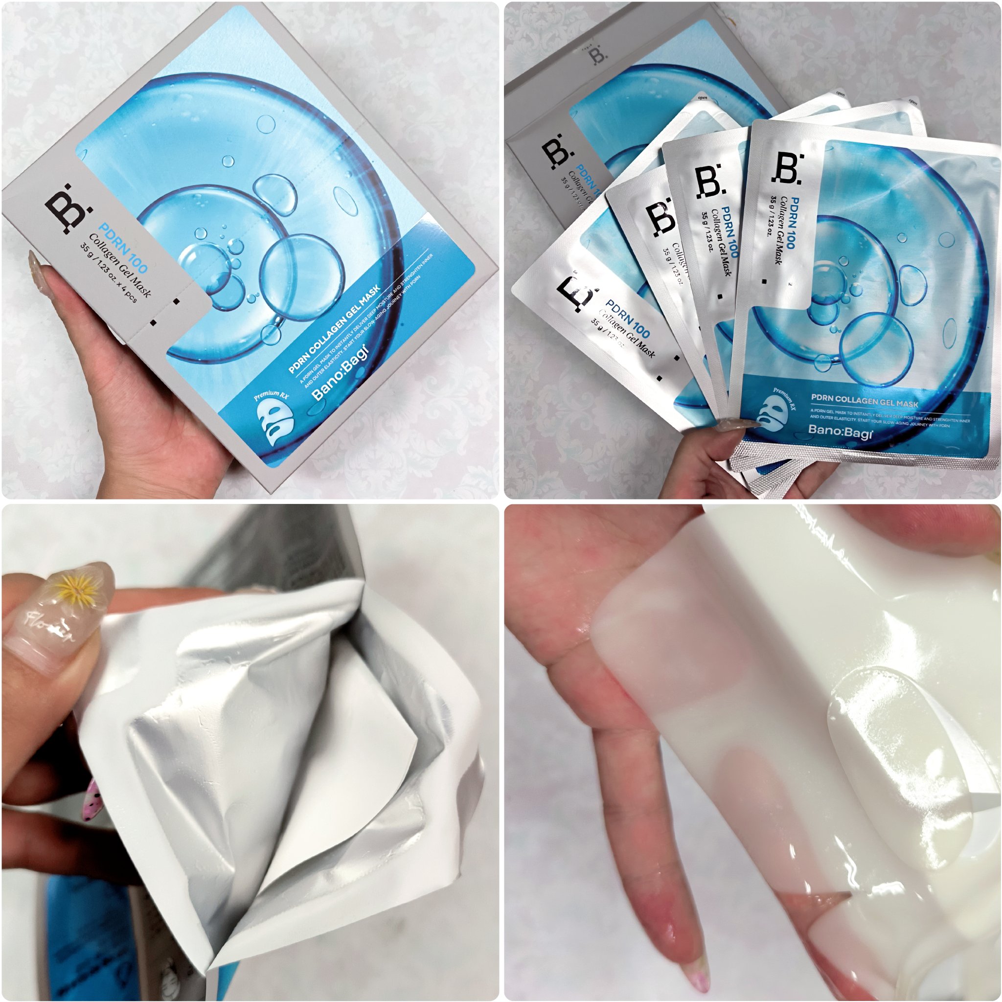 PDRNコラーゲンゲルマスク/BANOBAGI/シートマスク・パックを使ったクチコミ（2枚目）