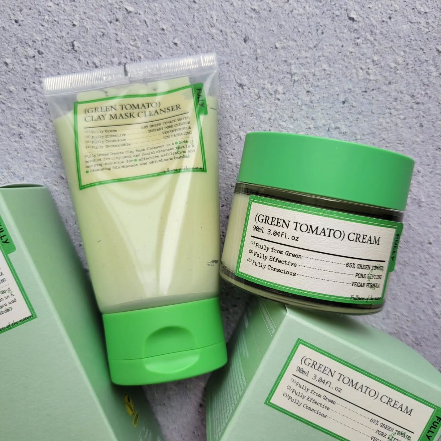 グリーントマトクレイマスククレンザー/FULLY/洗い流すパック・マスクを使ったクチコミ(1枚目)