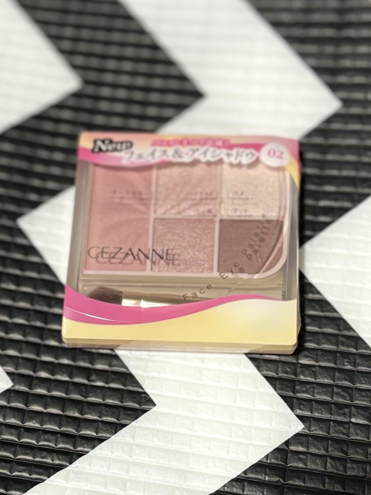 フェイスアイパレット/CEZANNE/アイシャドウを使ったクチコミ（1枚目）
