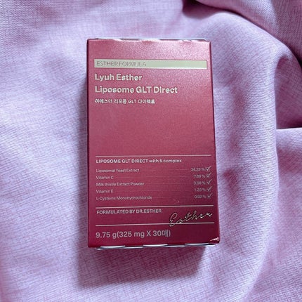 ヨエスターGLTダイレクトウルトラX/ESTHER FORMULA/美容サプリメントを使ったクチコミ(4枚目)