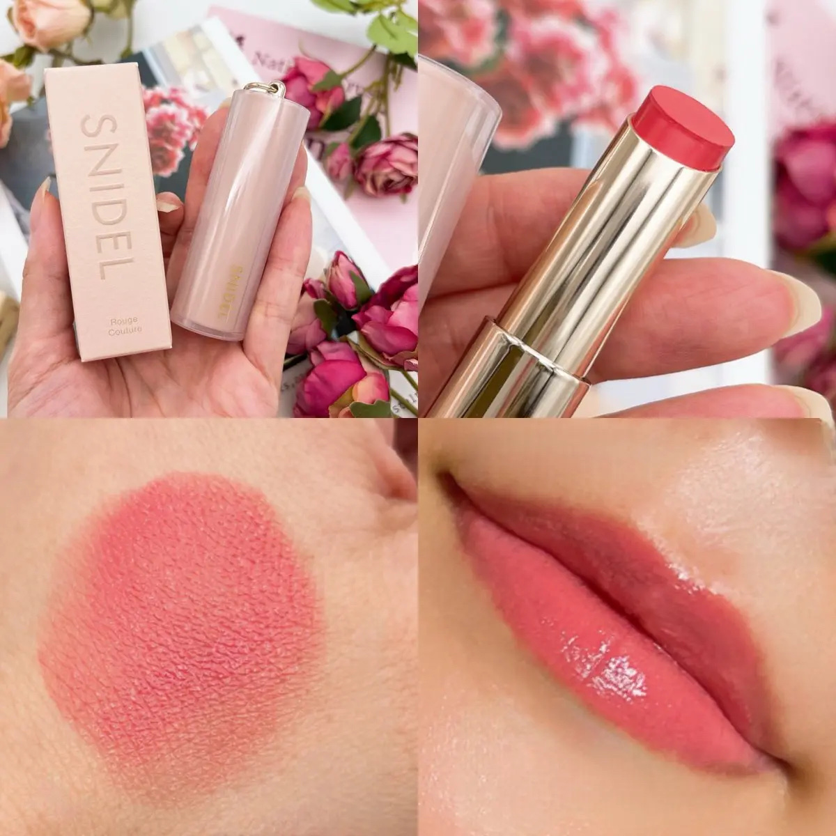 SNIDEL ルージュ クチュール EX05 Cotton Coral/SNIDEL BEAUTY/口紅を使ったクチコミ（2枚目）