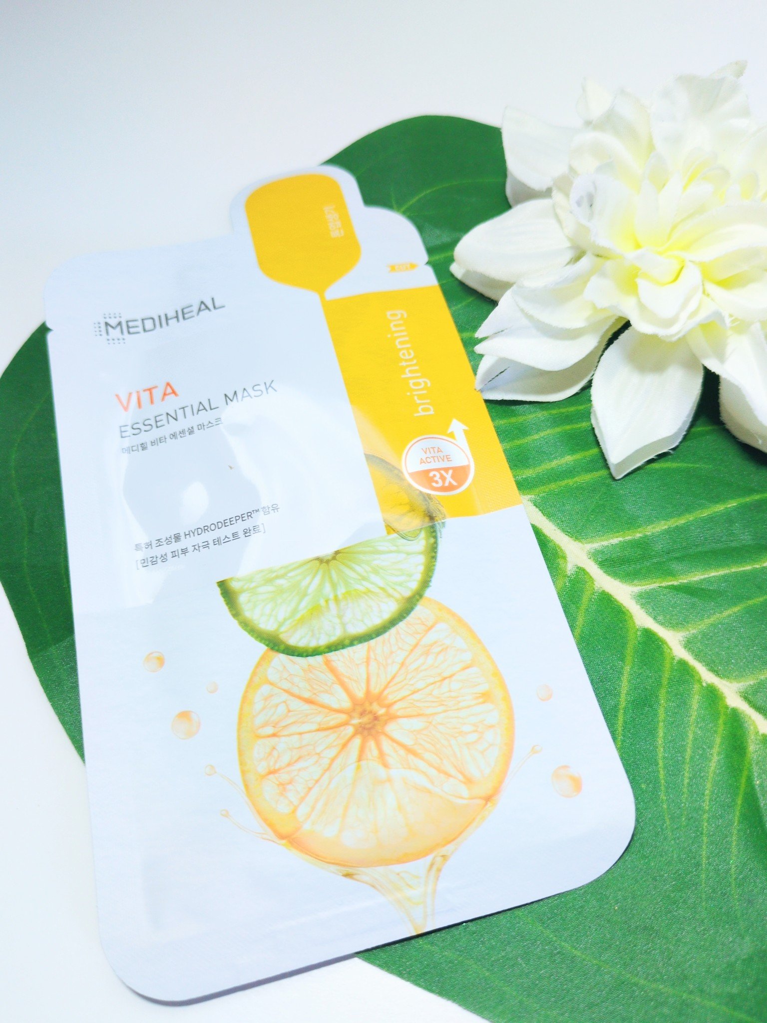 ビタミンＣ エッセンシャルマスククリアトーニング/MEDIHEAL/シートマスク・パックを使ったクチコミ（1枚目）