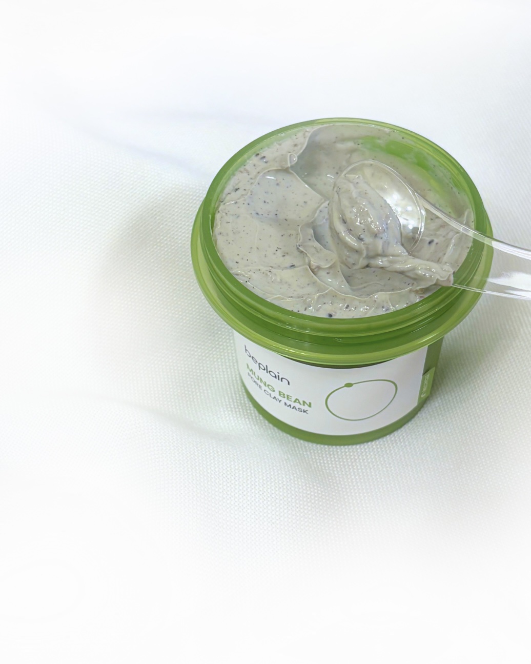 緑豆毛穴クレイパック/beplain/洗い流すパック・マスクを使ったクチコミ（3枚目）