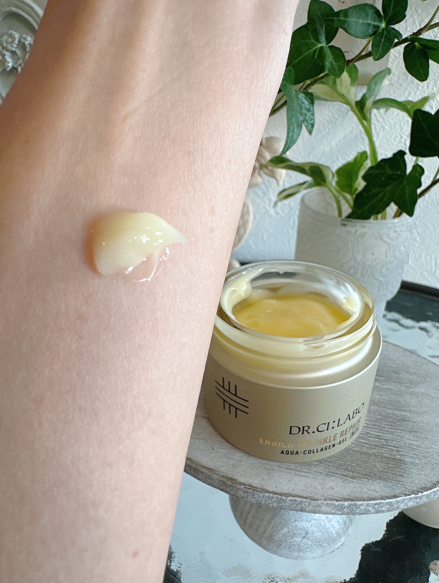薬用アクアコラーゲンゲル エンリッチリンクルリペア/ドクターシーラボⓇ/フェイスクリームを使ったクチコミ（3枚目）