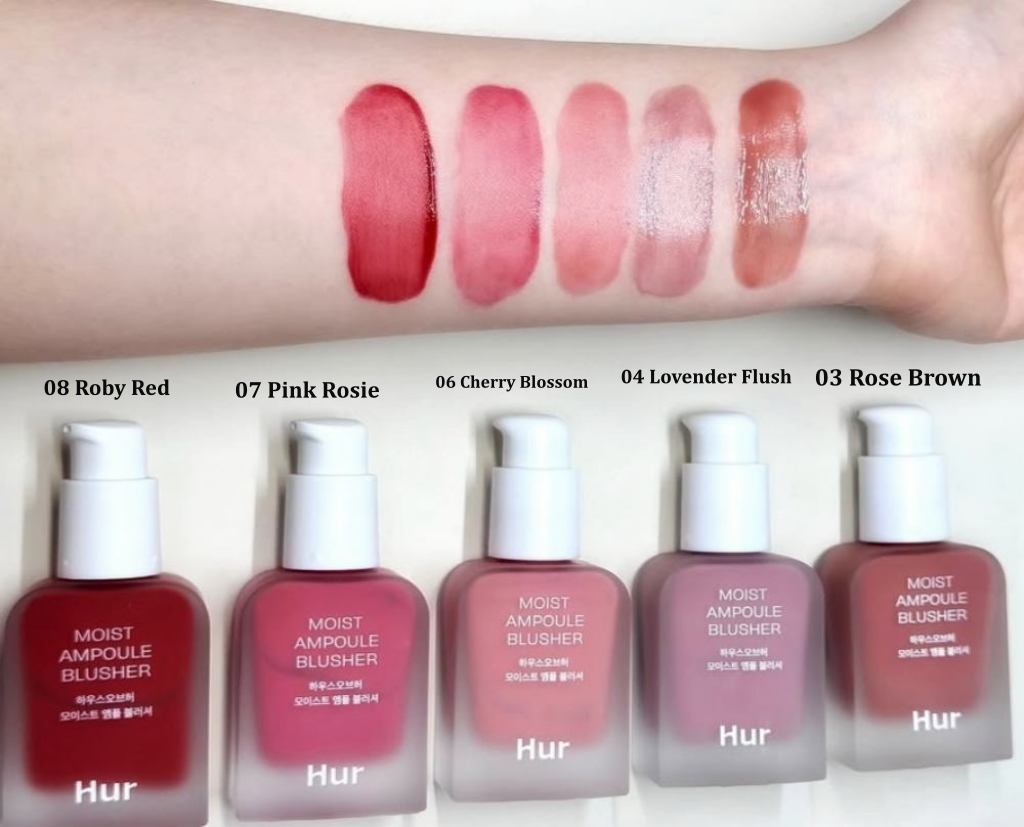 モイストアンプルブラッシャー/house of HUR/リキッドチークを使ったクチコミ（2枚目）