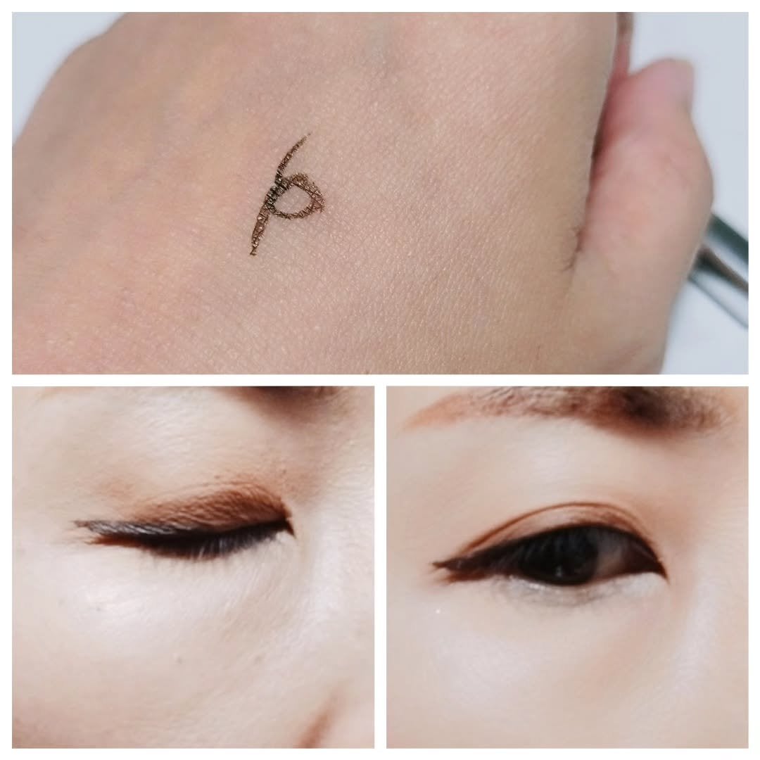 マスコード スリークリキッド アイライナー /MASCODE/リキッドアイライナーを使ったクチコミ(3枚目)