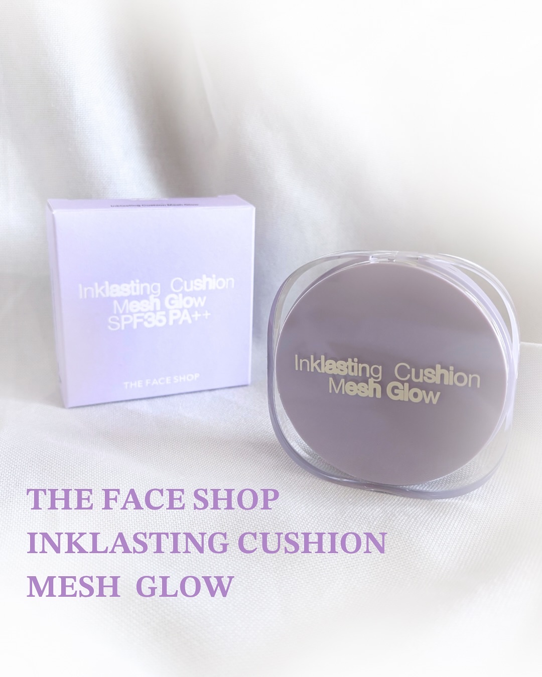 インクラスティングクッションファンデーション/THE FACE SHOP/クッションファンデーションを使ったクチコミ（1枚目）