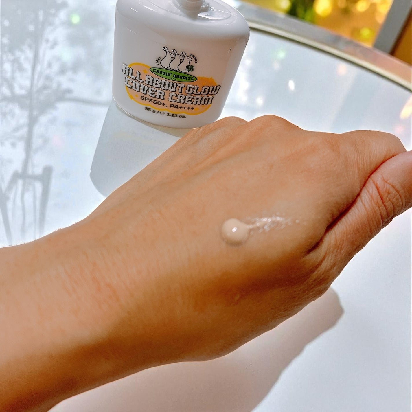 オールアバウトグロウトーンアップクリーム/CHASIN'RABBITS/化粧下地を使ったクチコミ(3枚目)
