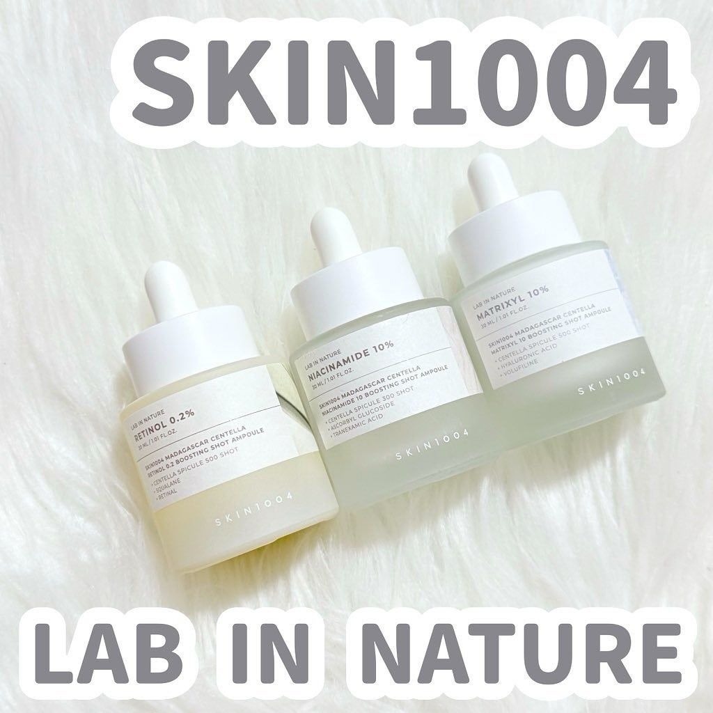 レチノール 0.2 ブースティングショット アンプル/SKIN1004/美容液を使ったクチコミ(1枚目)