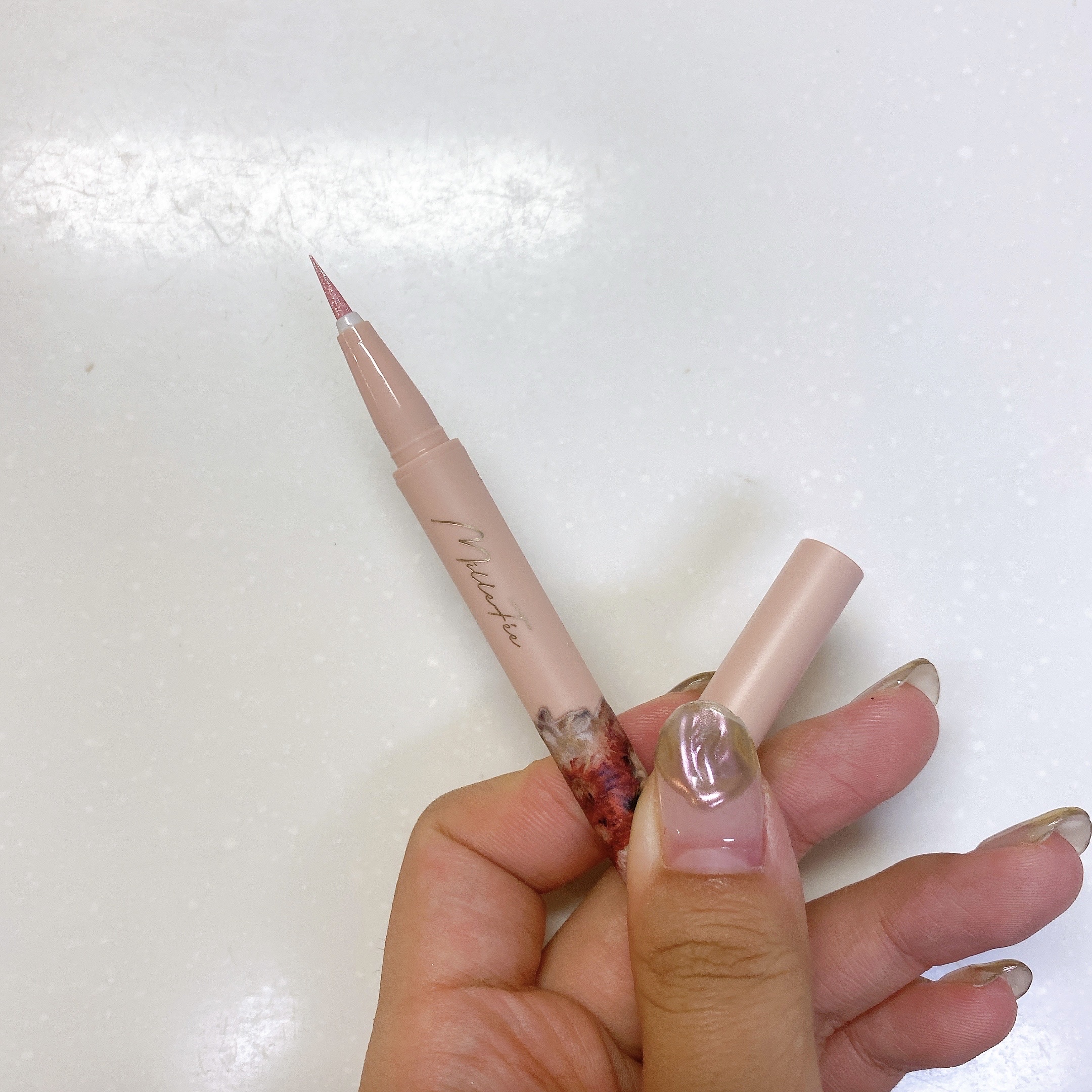 絵画リキッドアイライナー/MilleFée/リキッドアイライナーを使ったクチコミ（3枚目）