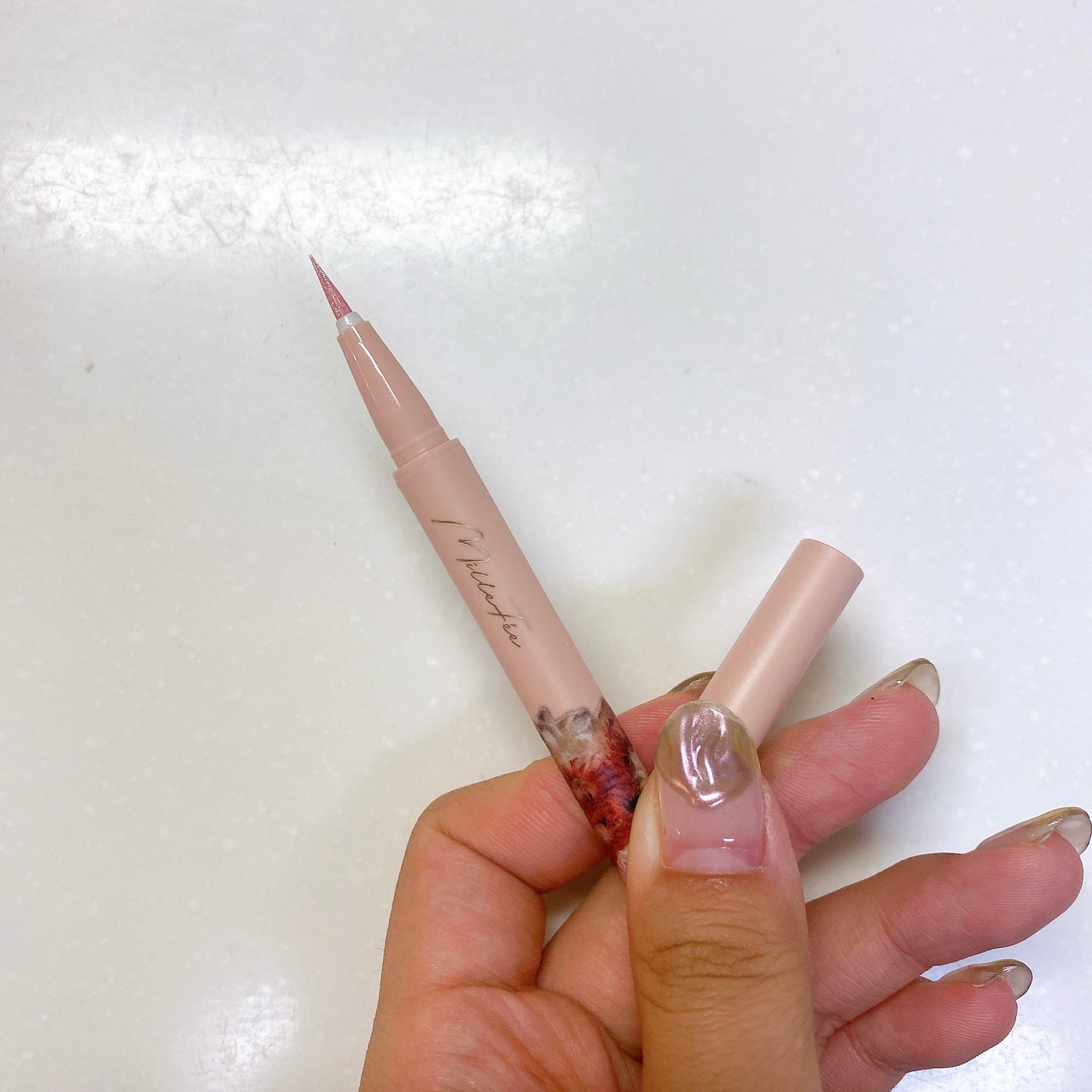 絵画リキッドアイライナー/MilleFée/リキッドアイライナーを使ったクチコミ(3枚目)