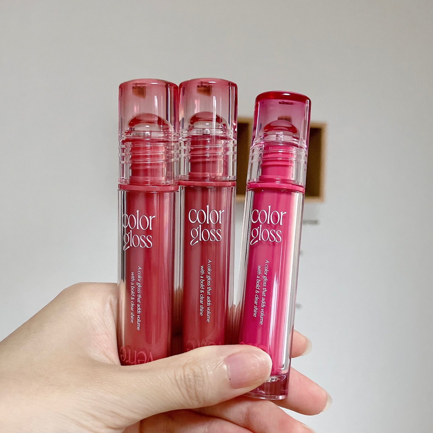 ベールカラーグロス/too cool for school/リップグロスを使ったクチコミ(1枚目)