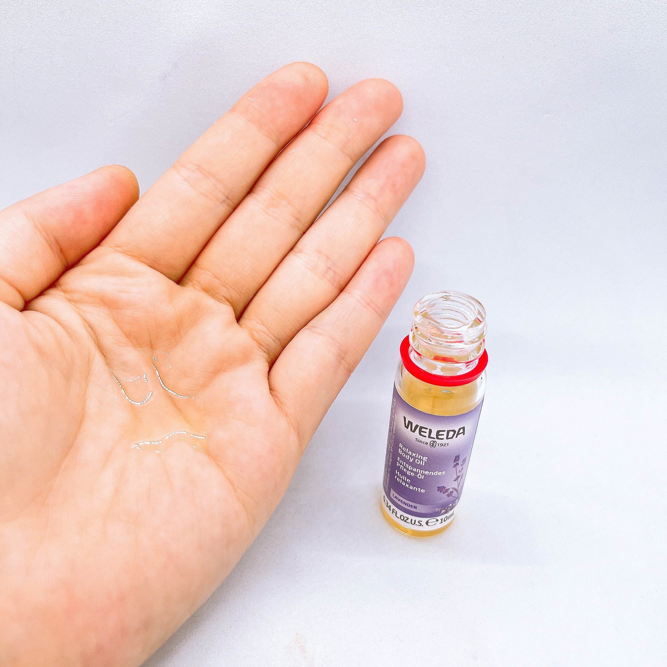 ラベンダー オイル/WELEDA/ボディオイルを使ったクチコミ（2枚目）