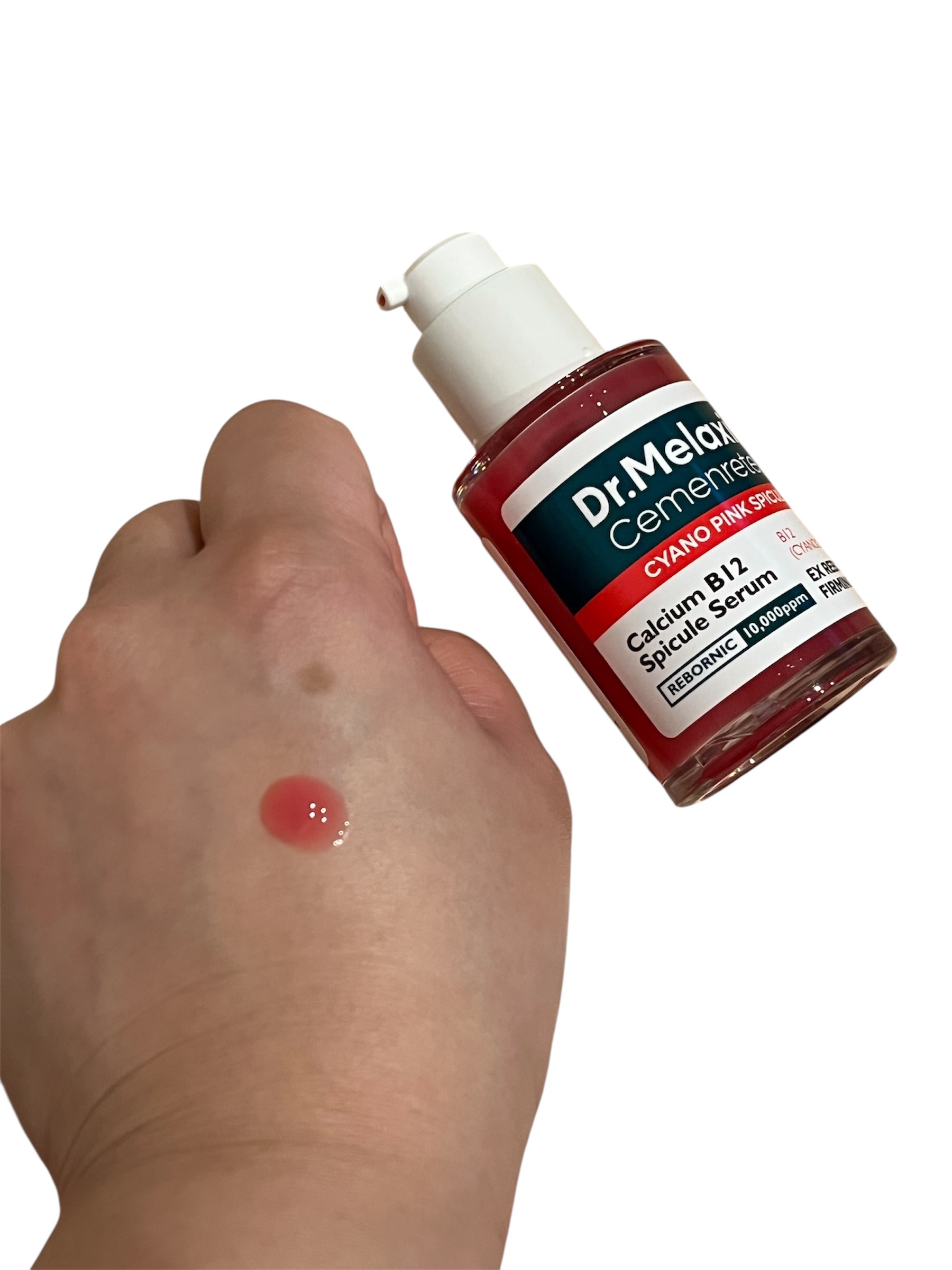 セメンリトシアノ ピンクスピキュールセラム/Dr.Melaxin/美容液を使ったクチコミ（3枚目）