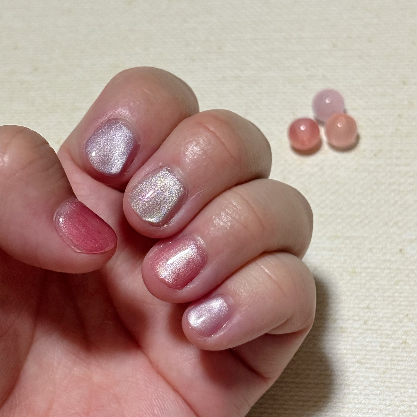 ジェルネイル(ライト対応)/セリア/ジェルネイルを使ったクチコミ(1枚目)