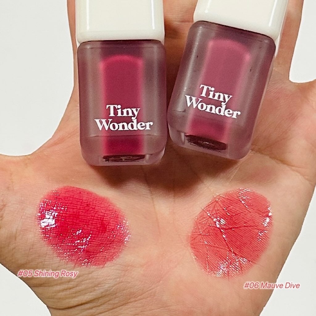 ハイパーデューイリップティント/Tiny Wonder/リップティントを使ったクチコミ(2枚目)