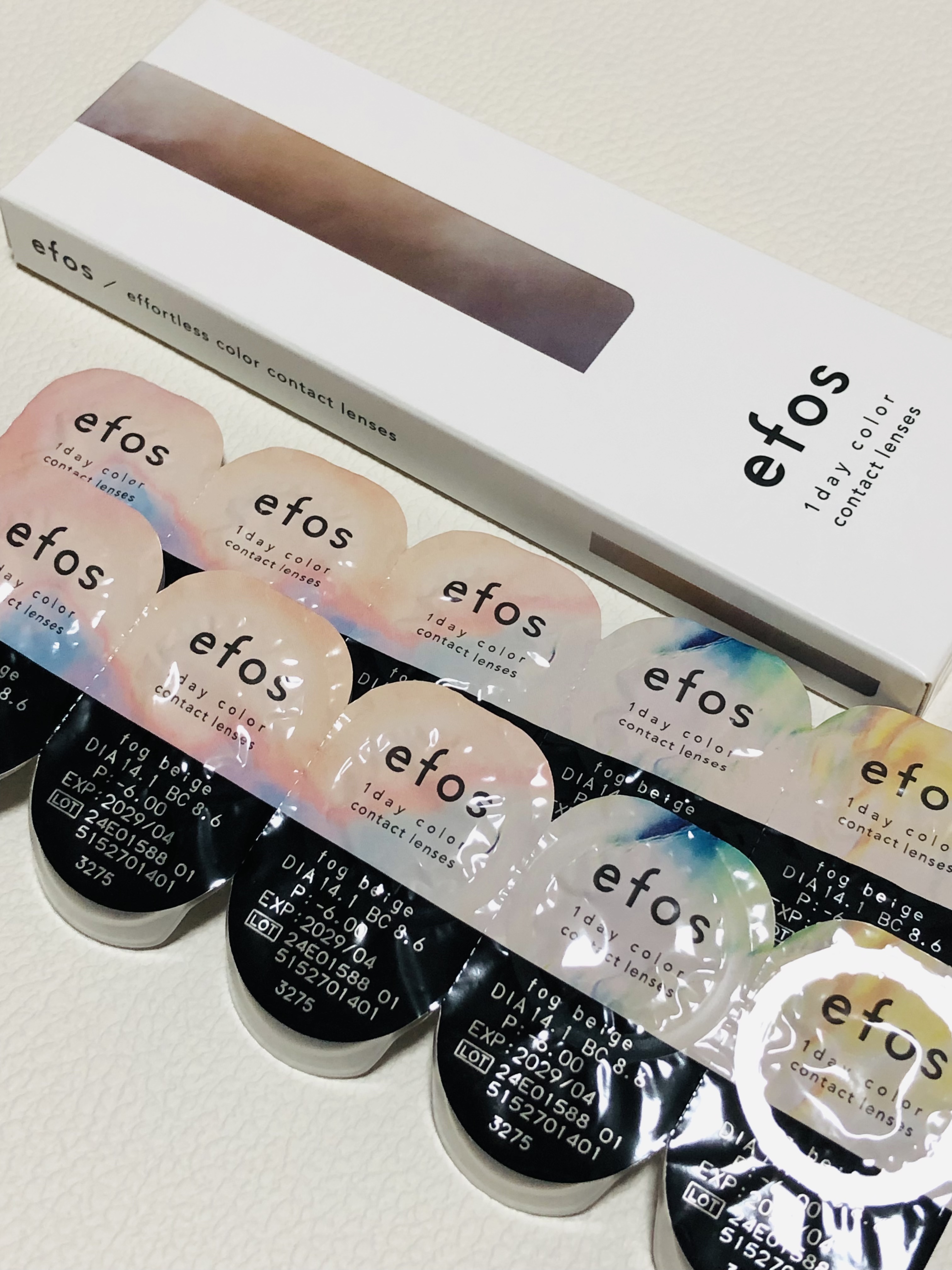 efos 1day/efos/ワンデー（１DAY）カラコンを使ったクチコミ（3枚目）